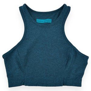 Outdoor Voices Athena Blue Active Sports Top Gym Crop Top
